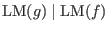 $\hbox{LM}(f) = x^{\beta}e_i$