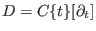 $V^\alpha:=\sum_{\beta\ge\alpha}C\{t\}ker(t\partial_t-\beta)^{n+1}$