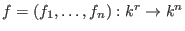 \begin{displaymath}J=(x_1-f_1(t_1,\ldots,t_r),\ldots,x_n-f_n(t_1,\ldots,t_r))\subseteq
k[t_1,\ldots,t_r,x_1,\ldots,x_n]\end{displaymath}