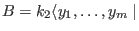 $\{ y_j y_i=q_{ij} \cdot y_i y_j + r_{ij}\}, 1 \leq i <j \leq m \rangle$