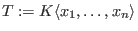 $LM(G) \; = \; {}_{T} \langle$