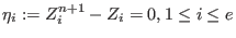 $\lambda_i:=Y_i^{q-1}-1=0, 1\le i\le e$