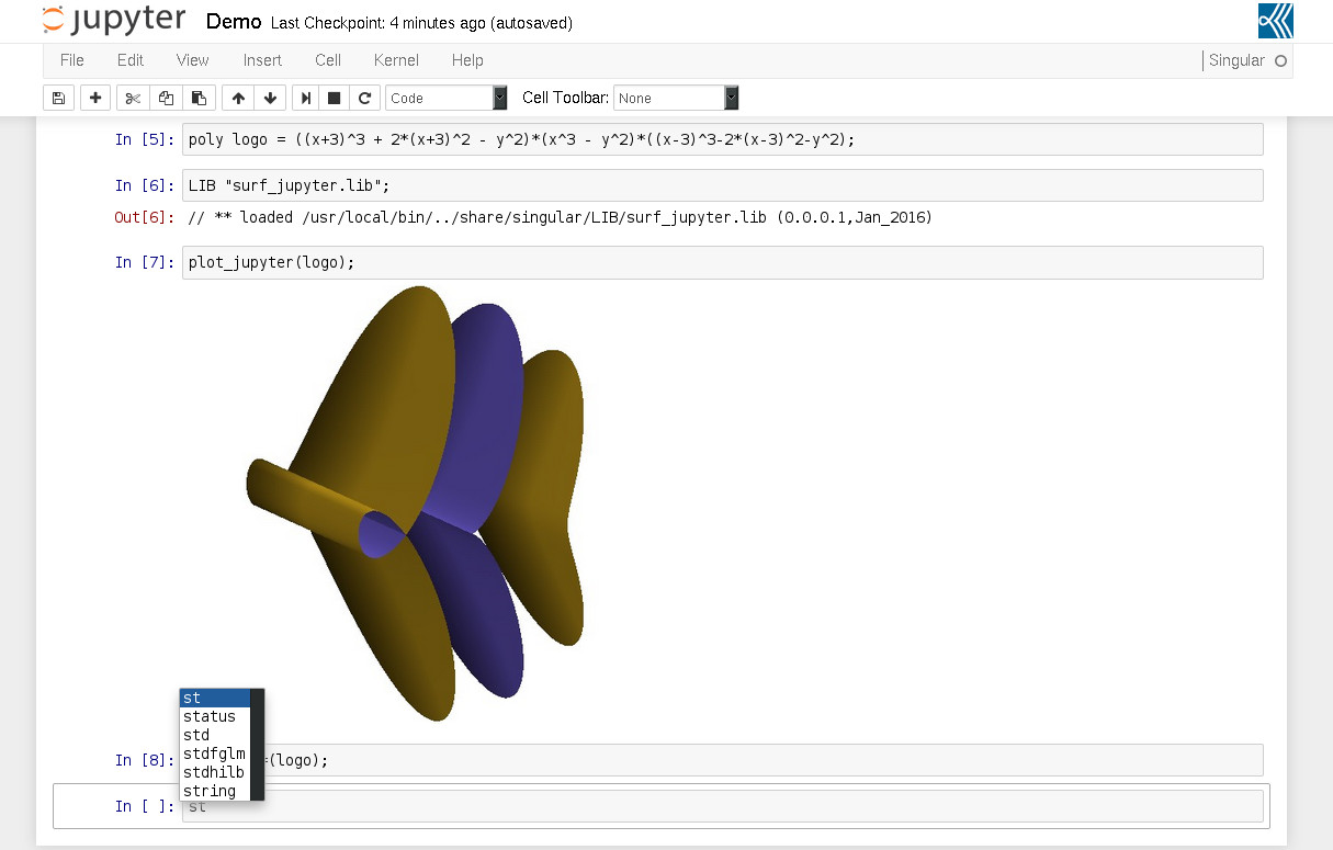 Screenshot Jupyter Screenshot Jupyter